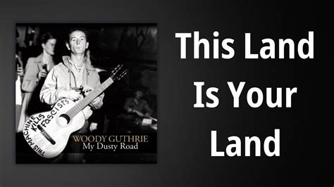 Woody Guthrie's "This Land Is Your Land" performed by Canadian folk singer Jesse Ferguson on guitar. . This land is your land youtube